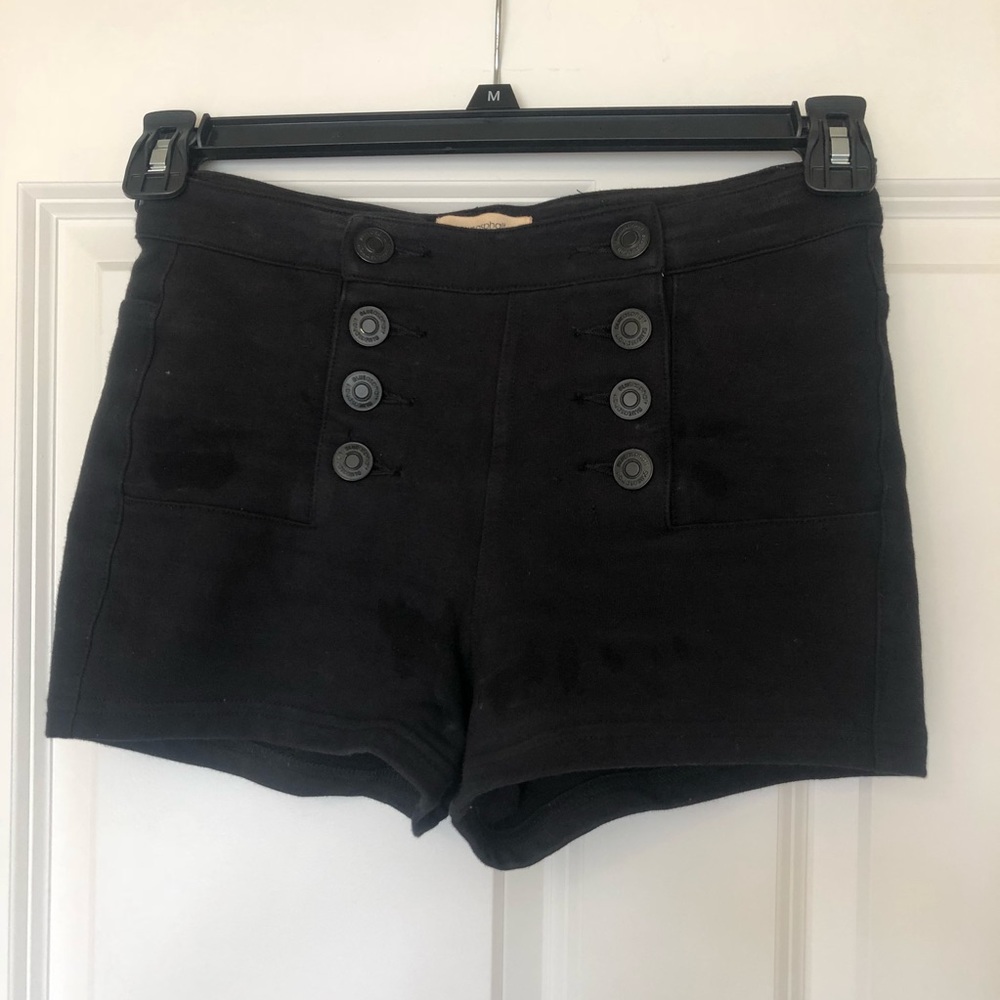 BlueAsphalt XS high waisted black shorts